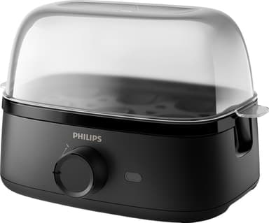 Philips3000-serien äggkokare HD9137/90 (svart) - Nyskick - i originalförpackning