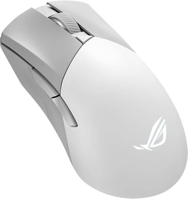 Asus ROG Gladius III AimPoint trådlös mus (vit) - Nyskick - i originalförpackning