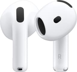 Apple AirPods 4 med aktiv brusreducering (2024) med trådlöst laddningsetui (USB-C) - Nyskick - i originalförpackning