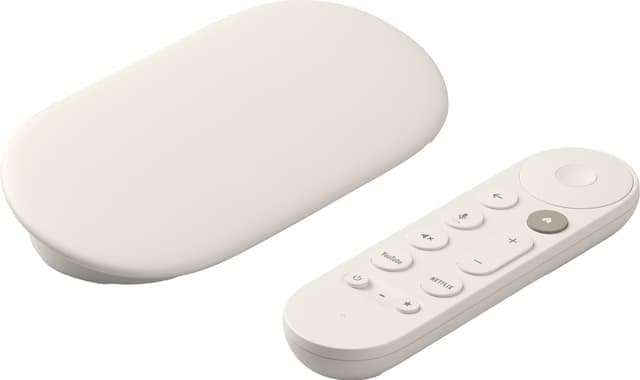 Google TV Streamer (4k) och Google TV Streamer Voice Remote - Nyskick - i originalförpackning