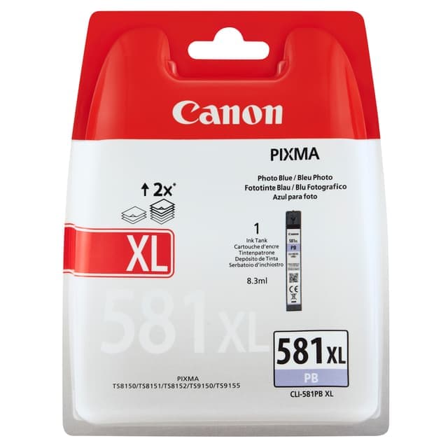 Canon bläckpatron CLI-581XL Foto-blå - Nyskick - i originalförpackning