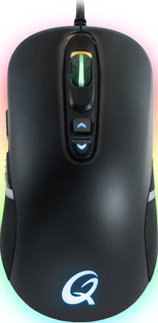 QPad DX80 gamingmus - Nyskick - i originalförpackning