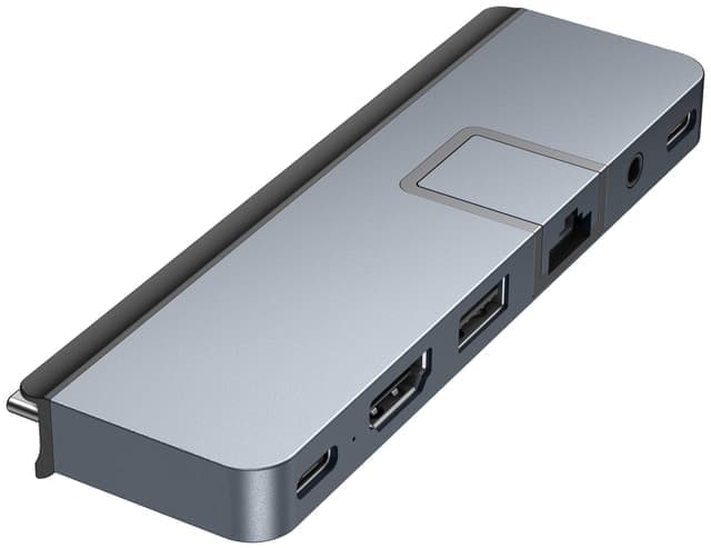 Hyper HyperDrive Duo Pro 7-i-2 USB-hubb - Bra skick – Mindre spår av användning