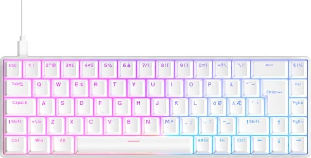 NOS C800 MAGNETIC 65 RGB HALL EFFECT WHITE - Nyskick - i originalförpackning