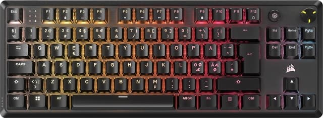 Corsair K70 Core TKL RGB tangentbord gaming - Nyskick - i originalförpackning