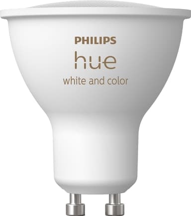 Philips Hue LED-lampa GU10 4,2W - Fint skick - lite slitage