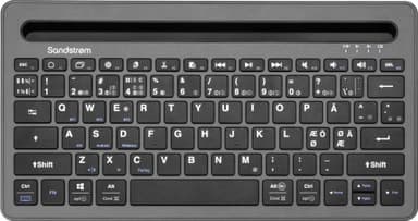 Sandstrøm tangentbord (svart) - Nyskick - i originalförpackning