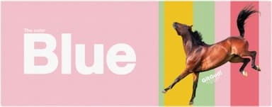 GitGud! Color Blue musmatta - Nyskick - i originalförpackning