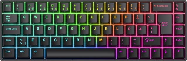 NOS C800 MAGNETIC 65 RGB HALL EFFECT BLACK - Nyskick - i originalförpackning