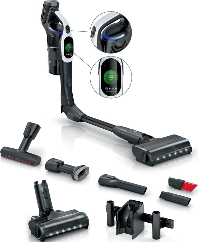 Bosch Serie 10 Unlimited Sladdlös Skaftdammsugare BCS1041WAC - Nyskick - i originalförpackning