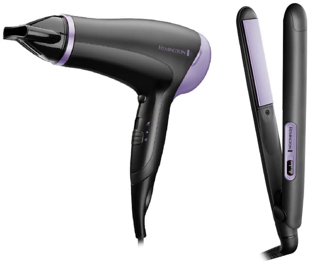 Remington Style Essentials hårtork och plattång presentset D3016GP - Nyskick - i originalförpackning