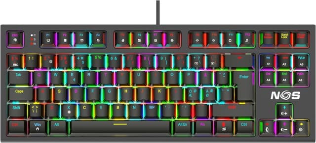 NOS C350 Gaming tangentbord V2 RGB TKL - Nyskick - i originalförpackning