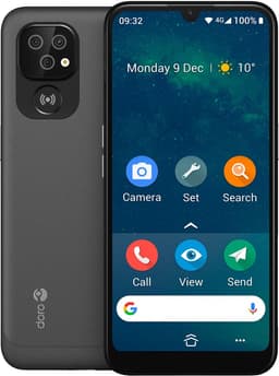 Doro 8110 smartphone (grafit) - Bra skick – Mindre spår av användning