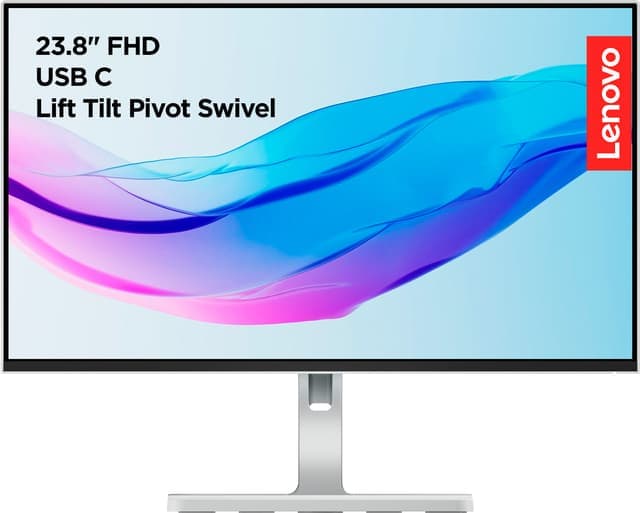 Lenovo L24m-4A 23.8" IPS-bildskärm - Nyskick - originalförpackning saknas