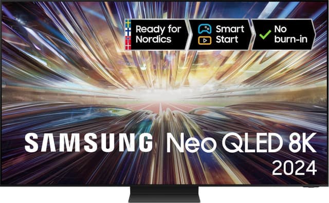Samsung 75" QN800D 8K Neo QLED Mini LED Smart TV (2024) - Bra skick – Mindre spår av användning