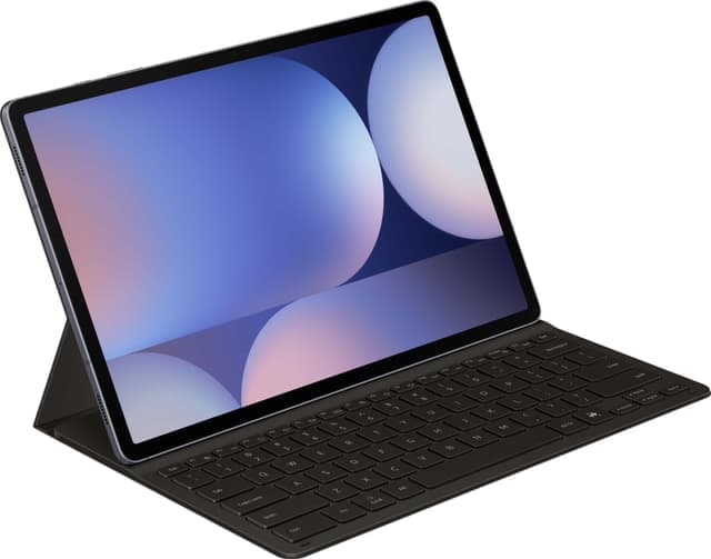 Tangentbordsfodral Slim (svart) för Samsung Galaxy Tab S10+/S9+/S9 FE+ - Bra skick – Mindre spår av användning