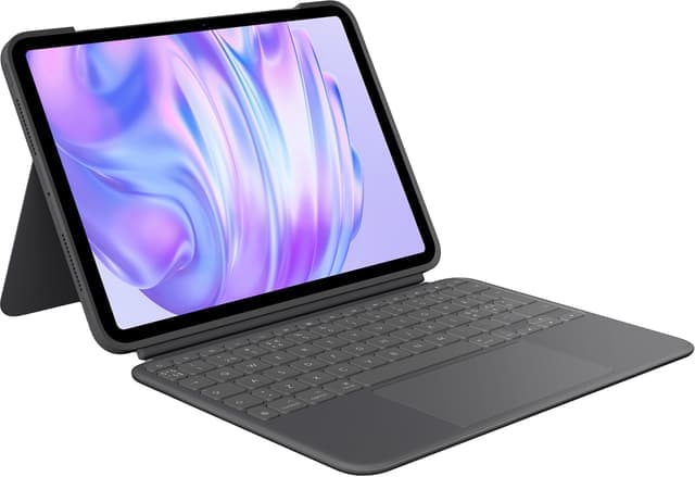 Logitech Combo Touch tangentbordsfodral för iPad Pro 11 (M4/M5) (grafit) - Nyskick - originalförpackning saknas
