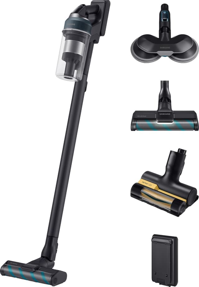Samsung Jet 85 Premium Sladdlös Skaftdammsugare VS20C852FTB/WA - Använt skick – Synliga skador, fullt funktionell