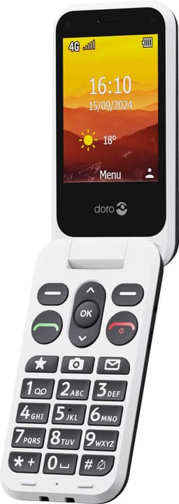 Doro Leva L21 mobiltelefon (svart) - Nyskick - i originalförpackning