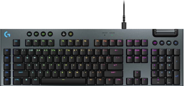 Logitech G915 X Taktilt speltangentbord (svart) - Nyskick - i originalförpackning