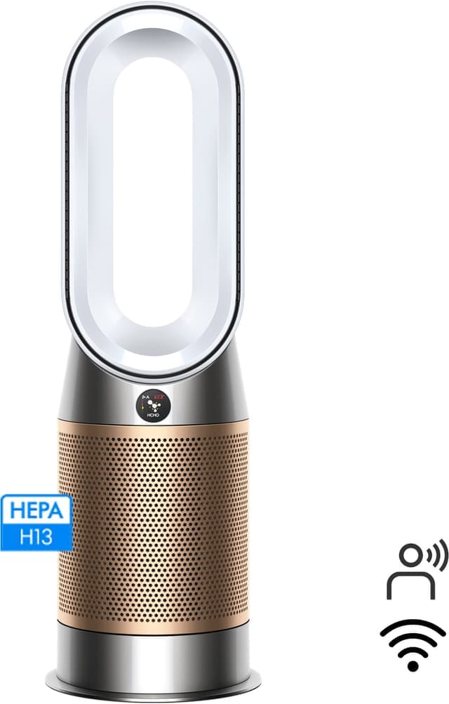Dyson Hot + Cool Formaldehyde luftrenare HP09 (vit/guld) - Fint skick - lite slitage