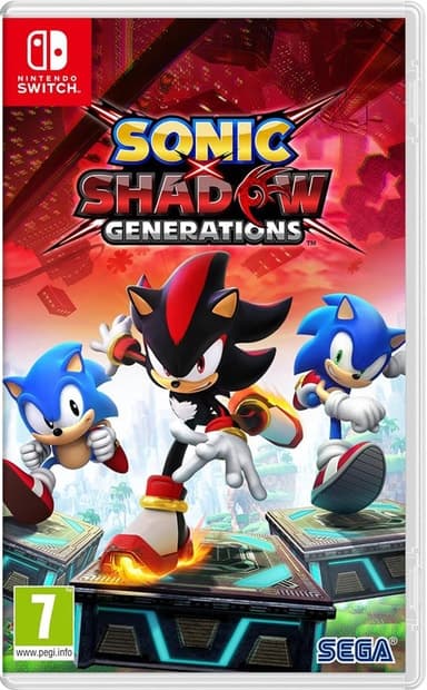 Sonic x Shadow Generations (Switch) - Nyskick - i originalförpackning