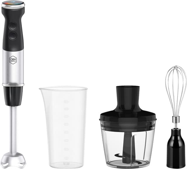 OBH Nordica Quickchef + stavmixer HN6738S0 (svart) - Använt skick – Synliga skador, fullt funktionell