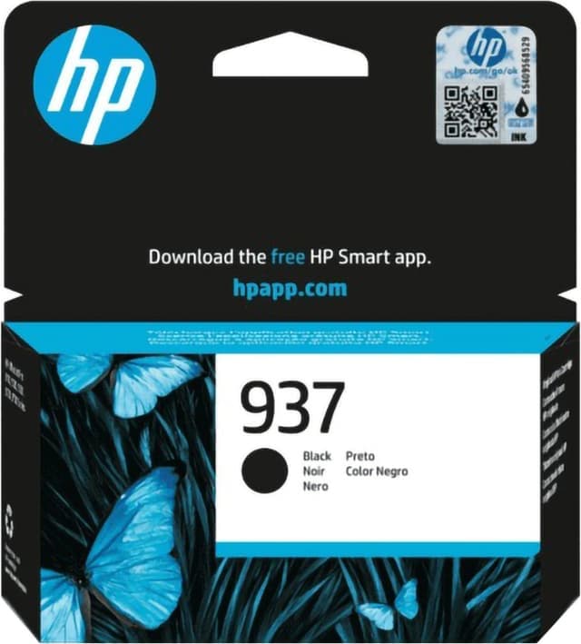 HP 937 bläckpatron (svart) - Nyskick - i originalförpackning