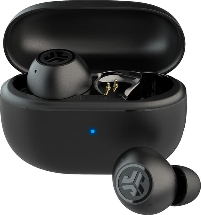 JLab Go Pop ANC true wireless in-ear hörlurar (svart) - Nyskick - i originalförpackning