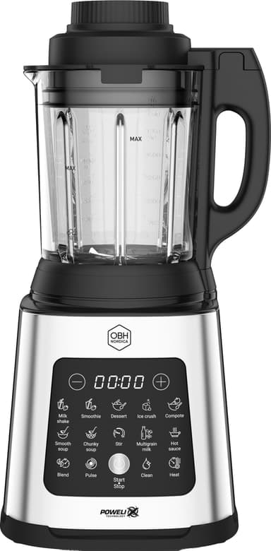 OBH Nordica Perfect Mix Cook blender LH835DS0 (svart/rostfritt stål) - Nyskick - originalförpackning saknas