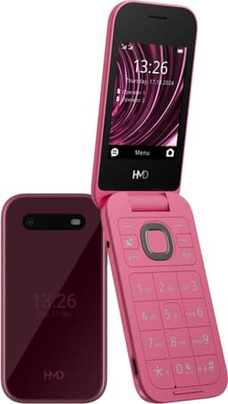 HMD 2660 mobiltelefon (röd) - Nyskick - i originalförpackning