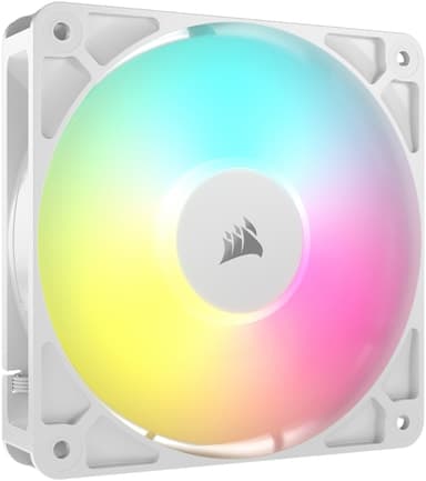 Corsair RS120 ARGB 120mm PWM-fläkt (vit) - Nyskick - i originalförpackning