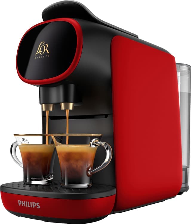 L'OR Barista Passione kapselmaskin 4057884 (Rossa) - Använt skick – Synliga skador, fullt funktionell