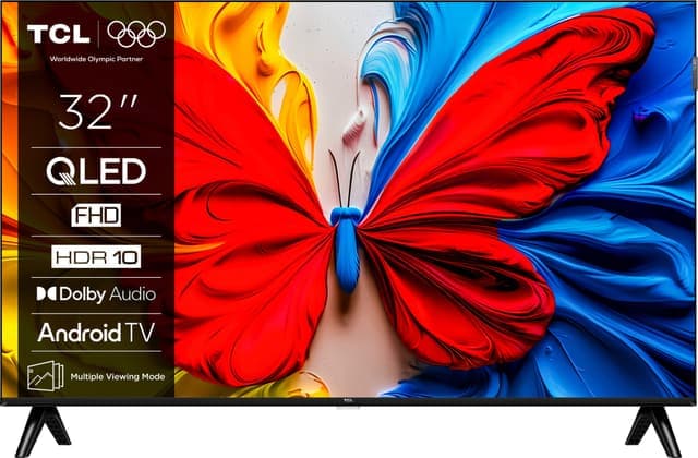 TCL 32" S5K Full HD QLED TV (2025) - Nyskick - originalförpackning saknas