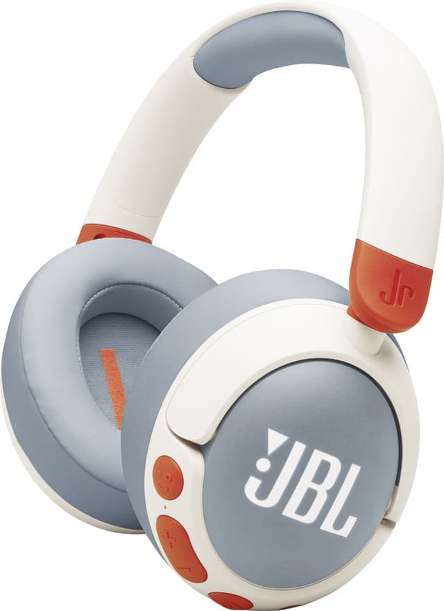 JBL Junior 470NC trådlösa over-ear hörlurar (vita) - Nyskick - i originalförpackning