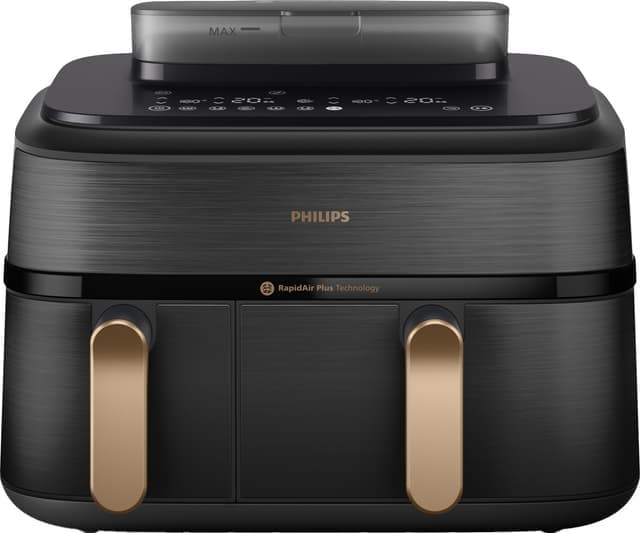 Philips 5000 Series Dual Airfryer med ånga NA552/00 - Fint skick - lite slitage