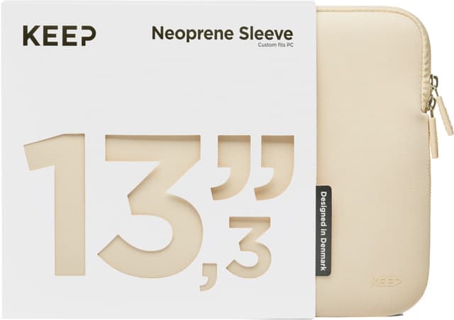 KEEP 13,3" neopren laptopfodral (Moonlight) - Bra skick – Mindre spår av användning