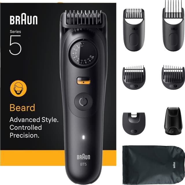 Braun Series 5 skäggtrimmer BT5560 (svart) - Nyskick - i originalförpackning