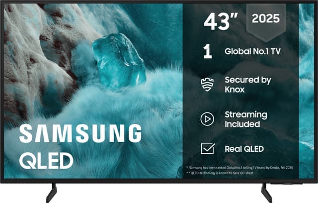Samsung 43" Q7F 4K QLED Smart TV (2025) - Nyskick - i originalförpackning
