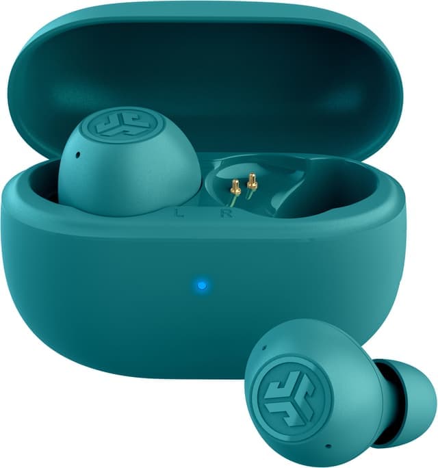 JLab Go Pop ANC true wireless in-ear hörlurar (teal) - Nyskick - i originalförpackning