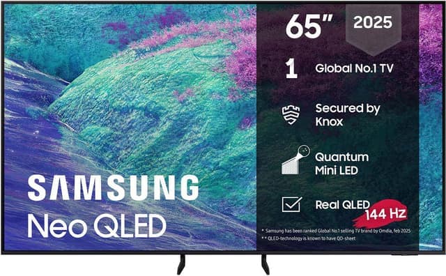 Samsung 65" QN1EF Neo QLED 4K Edge MiniLED Smart TV (2025) - Nyskick - i originalförpackning