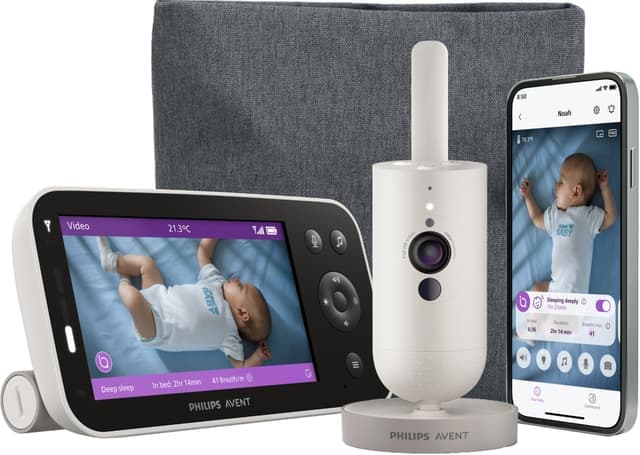 Philips Avent Premium babymonitor SCD971/26 (vit) - Nyskick - i originalförpackning