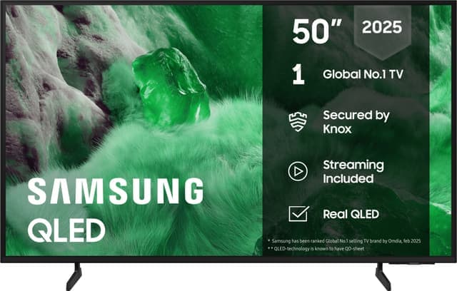 Samsung 50" Q7F3 4K QLED Smart TV (2025) - Nyskick - i originalförpackning