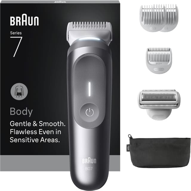 Braun Series 7 body groomer BG7550 (grå) - Nyskick - originalförpackning saknas