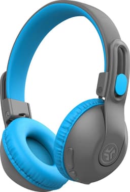 JLab JBuddies Studio 2 KIDS trådlösa on ear-hörlurar (grå/blå) - Nyskick - i originalförpackning