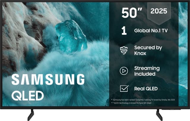 Samsung 50" Q7F 4K QLED Smart TV (2025) - Nyskick - i originalförpackning