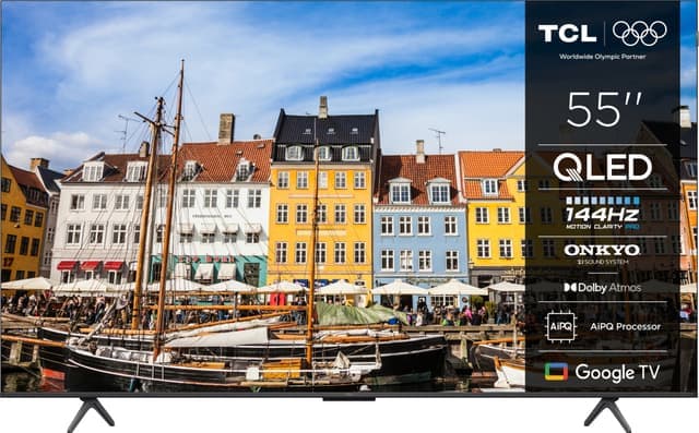 TCL 55" QLED810K 4K QLED TV (2025) - Nyskick - i originalförpackning