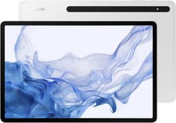 Galaxy Tab S8+ Wi-Fi surfplatta 8/128GB (silver) - Bra skick – Mindre spår av användning