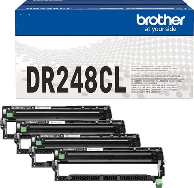 Brother DR-248CL trumenhetssats - Bra skick – Mindre spår av användning