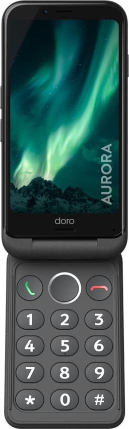 Doro Aurora A21 smartphone 4/64GB (grafit) - Bra skick – Mindre spår av användning